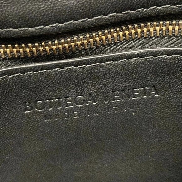 Auth BOTTEGA VENETA Padded Cassette 591970 Black Lambskin - Picture 12 of 16